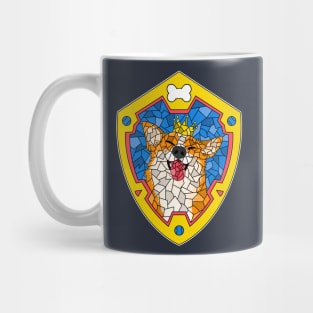 Corgi Stained Glass Mug